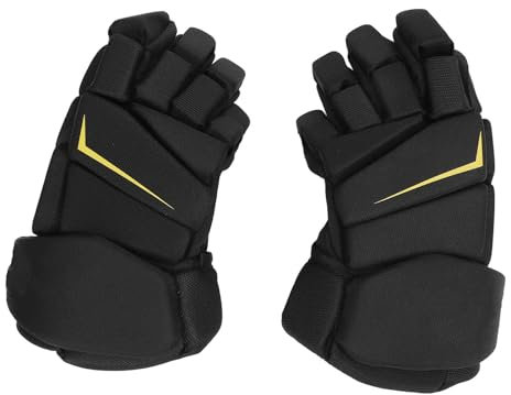 Annadue Eishockey Handschuhe, Atmungsaktive Hockey Handschuhe aus Mesh Gewebe, Leichte Schutzausrüstung für Hockey, Rollhockey, Feldhockey und Andere Sportarten (10 Zoll)