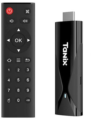 Android TV Stick 4K H313 Quad A53 2+16G Dual Channel 2.4G/5G WiFi BT5.0 Smart TV Box