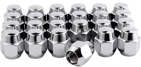 HZSMYXGS Bulloni Cerchioni Compatibile con Chery per QQ M12x1,25 Esagonale 17 mm di Spessore 25 mm Dadi Ruota Viti mozzo Ruota Adatti