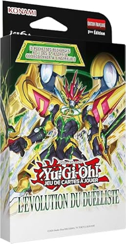 Yu-Gi-Oh! Pack mit 3 Boosterpacks: Die Evolution des Duellanten – französische Version