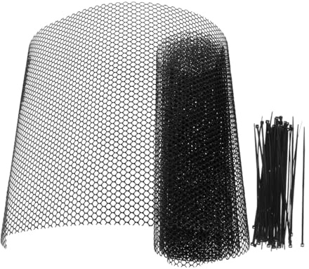 WEKAMOS Treppensicherheitsnetz aus Hdpe Schwarz Installieren als Sicherer Schutzzaun für Balkon und Haustiere Sicherheitsnetz für Zuhause und Kinder