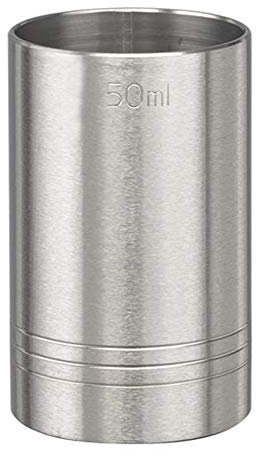 50ml Stainless Steel Pub Spirit Thimble Jigger Shot Measure
