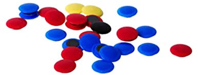 Cawila Magnet Teamset L, 25 Magnete Durchmesser 2,9cm, Fußball Teamset