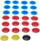 Cawila Magnet Teamset L, 25 Magnete Durchmesser 2,9cm, Fußball Teamset