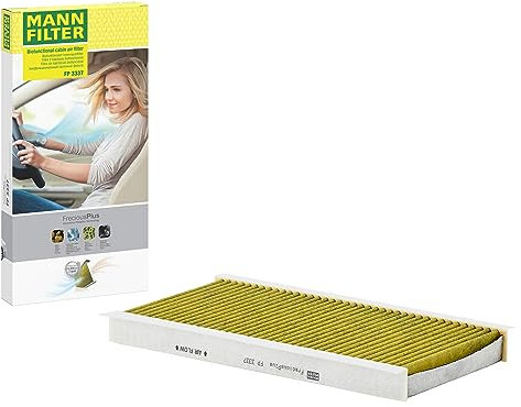 MANN-FILTER FP 3337 Innenraumfilter/Kabinenluftfilter - FreciousPlus Biofunktionaler Pollenfilter - für Pkw + Transporter