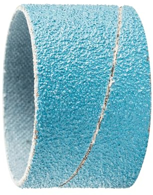PFERD 949825 Zirkonkorund Schleifhülsen, Grosspack GSB, Ausführung Z, 80 Korngröße, 25mm x 38mm, 100 Stück