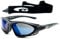 GOGGLE Multi Sportbrille mit Band Bügel Wechselsystem gelb T670-4