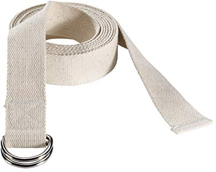 TrendySport Yoga Gurt, extra lang - 3.0 Meter, beige