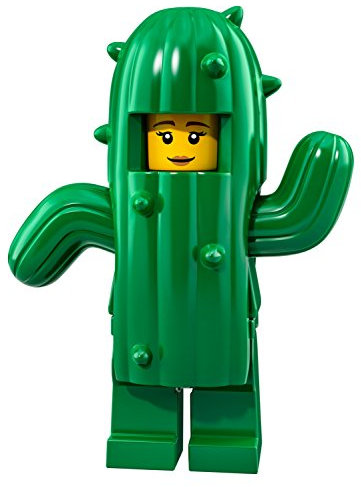 LEGO 71021 SERIES 18, #11 CACTUS SUIT GIRL MINIFIGURE