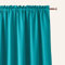 ROOM99 Vorhang mit Kräuselband Aura 140 x 250 cm Breite x Höhe Schiebegardinen Modern Curtain Wohnzimmer Schlafzimmer Türkis, 1 Stück