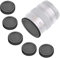 VBESTLIFE 5PCS Lightweight Portable Rear Lens Cover, Kunststoff-Objektivdeckel für DMC-GF3 / 2/1 G10 / 3/2/1 GH2 Micro 4/3, Schwarz