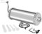 MASTER FENG Wurstfüller, Horizontale Küche Aluminium Wurstfüllmaschine mit Saugfuß Verpackt 4 Größe Professionelle Wurstfüllrohre für Hausgemachte (5LBS / 3 L (Horizontal))