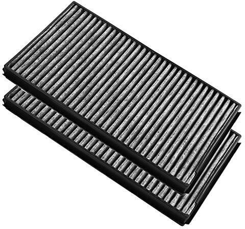 KSTE Filtro dell'Aria, 2pcs Cabin Filtro dell'Aria fissati for E60 528i 535i 545i 550i 650i 535xi M5 M6