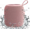 FIGMASU Bluetooth Speaker Portable Bluetooth 5.0 Dual Pairing Wireless Speakers Mini,360 HD Surround Sound & Rich Stereo Bass,IPX7 Waterproof for Travel,Pool and Outdoor(Pink)