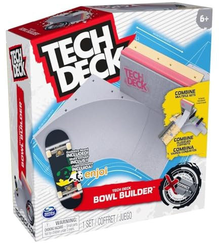 Tech Deck 1081140-6061840 XCnctPrkCrt GrindNFlip Styles Vary