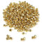 AIEX 300st Glöckchen Weihnachten, 13 mm/ 0,5 Zoll Kleine Basteln Glocken Metallglöckchen Klein für Bastelprojekte Heim Weihnachtsschmuck (Gold)