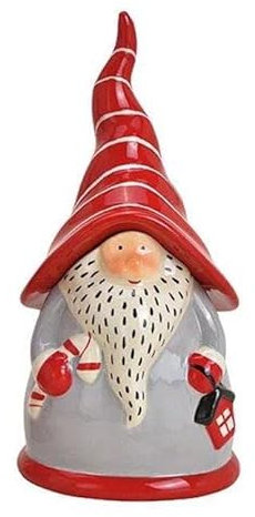 Gravuren Feller Keksdose Santa, Vorratsdose Nikolaus, Keramikdose Nikolaus, Gebäckdose, Plätzchendose