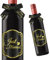 Giftota Lot de 2 étiquettes de Bouteilles de Mariage et nœuds - Étiquettes de vin personnalisées Autocollantes pour vin Mousseux et Mousseux - Décoration de Mariage - Cadeau d'anniversaire pour Homme