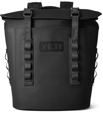 YETI Hopper M12 Rucksack, weiche Seiten, Kühler mit MagShield-Zugang, Schwarz