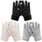 HAITHO Kinder Winter Handschuhe 3 Paar, Chenille Stricken Mit Fleece Gefüttert, Touchscreen für Teenager, Mädchen Und Jungen 9-15 Jahre