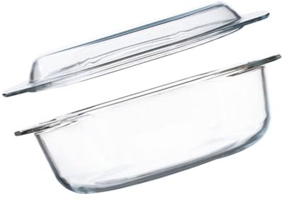 Cabilock 1stk Abgedeckte Glasschale Mehrzweck Pasta Topf Glas Dampfer Topf Suppe Topf Mit Deckel Wärme- Beständig Glas Herd Transparent Kochen Topf Mikrowelle Hitzebeständige Pfanne