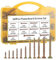Coffret de Vis à Bois et Aggloméré, 260 Pièces Assortiment de Vis Universelles, Vis Autoforeuses Tête Plate à Cruciforme, Vis à Placo à Tête Plate, Zinguées, M3 M3,5 M4 M5 M6