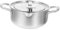 Mikinona 1Pc Sartén Temperatura Controlable Freidora Freidoras Sartén Aparato De Cocina Freidora Sartén De Acero Inoxidable Sartén Portátil Freidora Olla Freidora De Acero Inoxidable