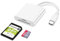 AIYEEN Lettore di schede SD/TF USB C, Lettore di schede di memoria USB-C ad alta velocità Adattatore per schede Micro SD per SD SDHC SDXC Micro SD Micro SDHC Micro SDXC, Compatibile con iPhone 15