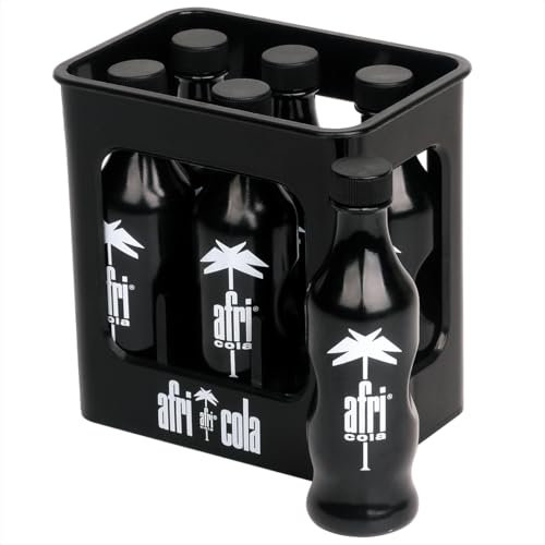 tanner DER KLEINE KAUFMANN TANNER Deco (Afri Cola, 1 Miniatur-Getränkekiste mit 6 Flaschen, Zubehör für Kaufmannsladen, lebensmittelechtes Design) 0088.7
