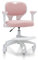 SAINUO Kinder Bürostuhl Schreibtischstuhl Ergonomischer Jugenddrehstuhl, Kinderdrehstuhl Höhenverstellbar mit Verstellbare Fußstütze für 3-18 Kinder Jahre alt für Zuhause, Schule-Pink
