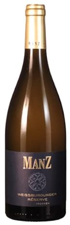 Weingut Manz 2022 Weissburgunder Réserve Rheinessen Dt. Qualitätswein (1 x 0,75 L)