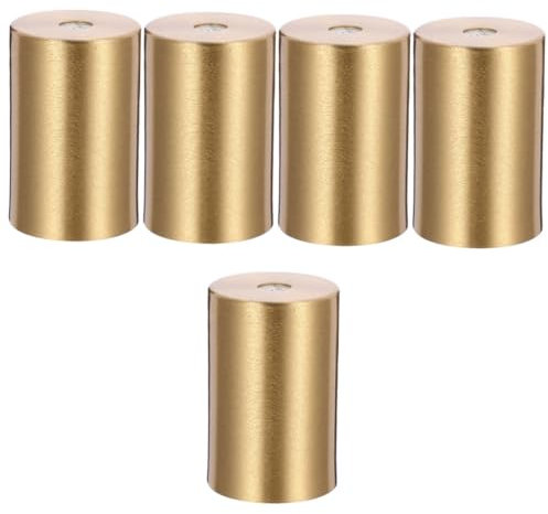 Alipis 5stücke Lampenfassung Reinem Kupfer Lampenhalter Mit Semi-geschütztem Design Für Lichtwirkung Vielseitig Einsetzbar Für Verschiedene Lampentypen