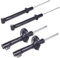 4x Stoßdämpfer vorne + hinten passend für Polo 6N1 6N2 6KV Ibiza