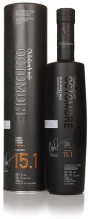Octomore EDITION: 15.1 Super Heavily Peated Islay Single Malt 59,1% Vol. 0,7l in Tinbox