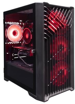GTR Gaming PC | AMD Ryzen 5 5500 | NVIDIA RTX 3060 12GB | 16GB DDR4 3600MHz RAM | 1TB NVMe SSD | 650W PSU | Windows 11 | Wi-Fi - ARGB Case