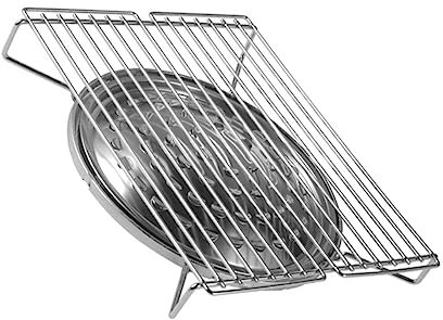 1 Pc Barbecue Griglia in Acciaio Inox Grill a Gas Da Tavolo Stufa a Gas Zaino in Spalla Barbecue Con Bruciatore a Gas Barbecue a Gas Griglia Del Fornello Piastra Da Cucina Silver POPETPOP