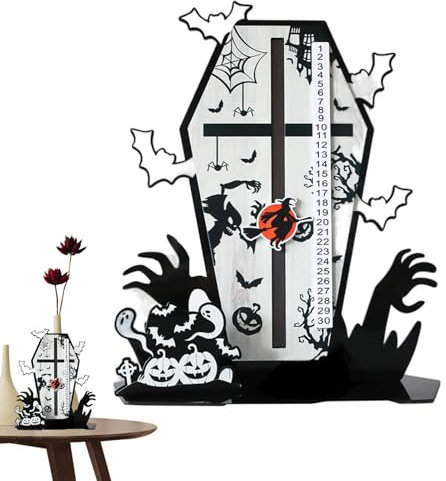 Halloween-Countdown-Dekoration, Halloween-Adventsdekoration,Countdown