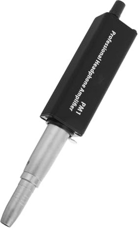 SHINEOFI Portable Headphone Amplifier Converter Enhance Audio Clarity for Digital Players Computers Mini Gain Switch for Stereo Audio for Music Enjoyment Recording