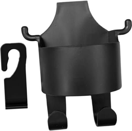 Healifty Car Cup Holder Back Seat Organizer Mobile Phone Holder Material Easy Access Warm Cool Airflow