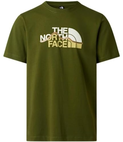 THE North FACE Herren Men’s Mountain Sleeve Tee T-Shirt (1er Pack)