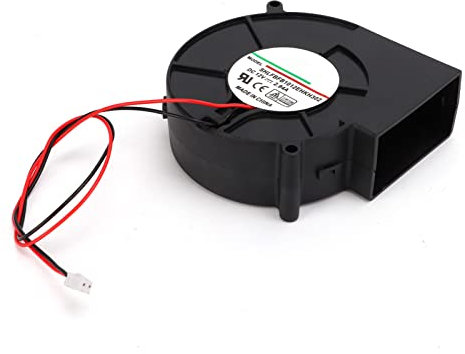 Brrnoo Ventilateur 12V DC 2.94A, Refroidissement Silencieux pour Serveurs, Faible Consommation, Optimale pour Centres de Données