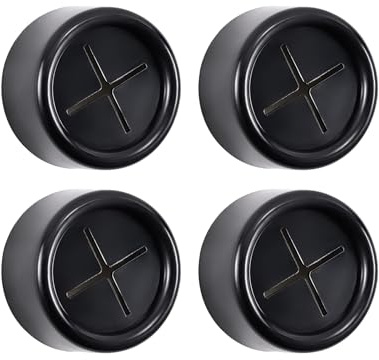 yakermur Adhesive Hook – Round Wall and Door Hooks without Drilling, 4 Adhesive Hooks without Drilling for Tea Towels and Aprons on Kitchen Cabinet