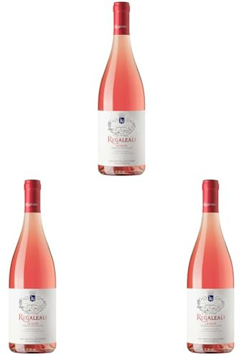 Regaleali Le Rosé Nerello Mascalese Terre Siciliane IGT trocken, Roséwein aus Italien (1 x 0.75 l) (Packung mit 3)