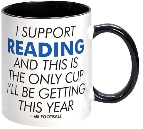 I Support Reading and This is only Cup -Gift Boxed Mug Present idea for Fan Supporter