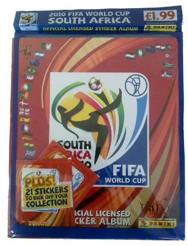 2010 FIFA WORLD CUP STICKER ALBUM ~ STARTER PACK