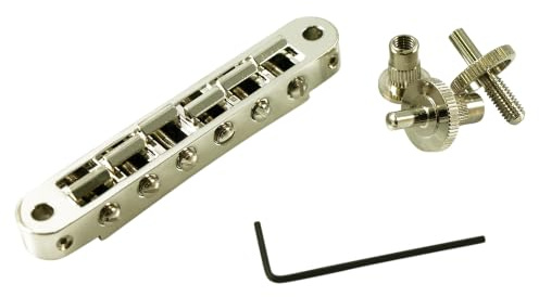 Tonepros Standard Tune-O-Matic Bridge With Small Posts For Guitar
