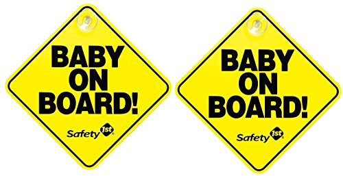 Safety 1st Baby On Board Sign, 2-Pack by Safety 1st
