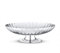 Georg Jensen Servierteller mit Standfuß, Edelstahl, Stainless Steel 28 x 28 x 8.5 cm