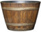 Classic Home and Garden 74 Whiskyfass, 22,9 cm, Eiche im Used-Look