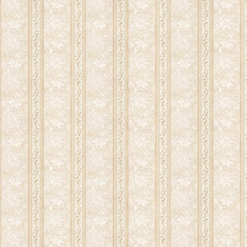 MyTinyWorld Pack of 5 Dolls House Ornate Light Brown Striped Wallpaper Sheets